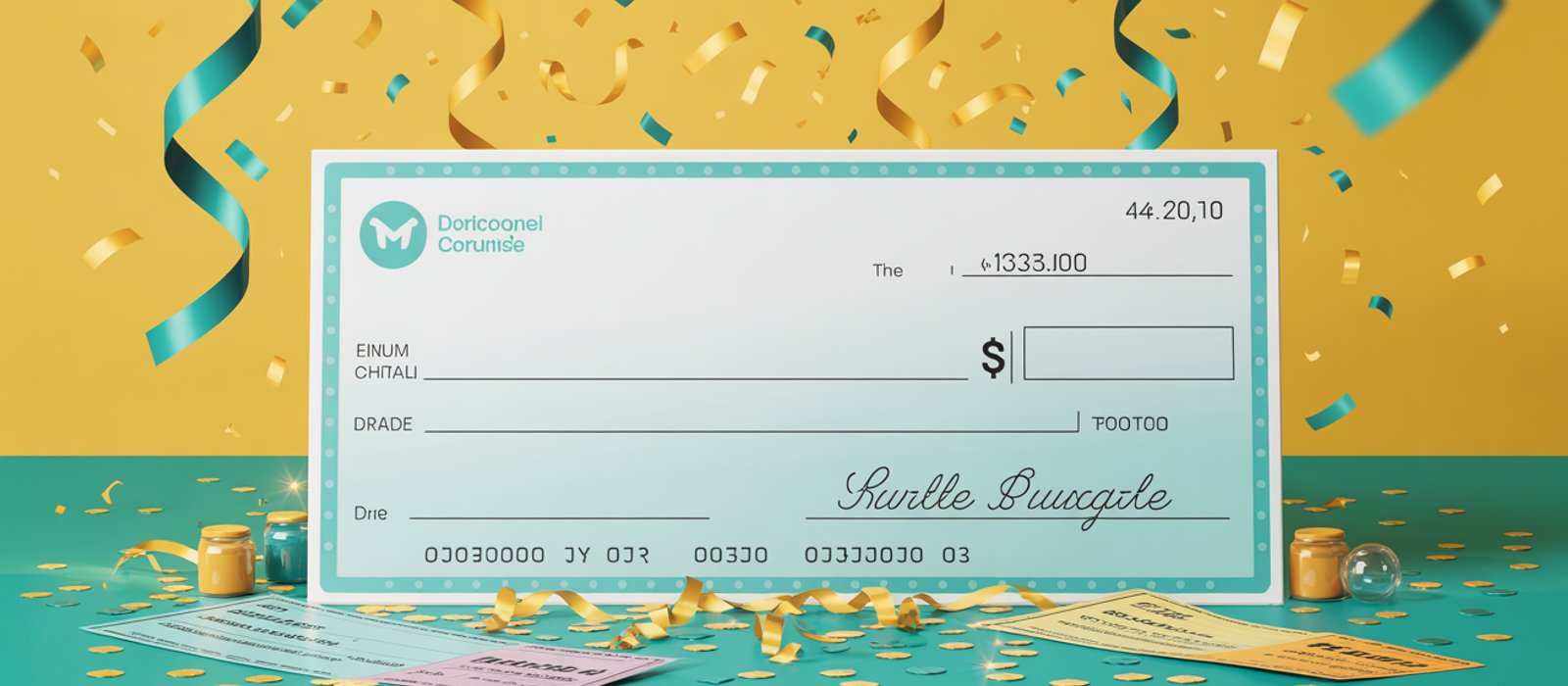 Reusable Giant Cheques: The Smart Choice for Regular Prize Givers and Repeat Fundraisers